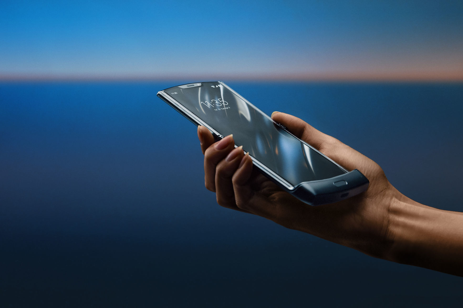 Motorola's Razr flip phone is back as folding-screen smartphone, for $1,500